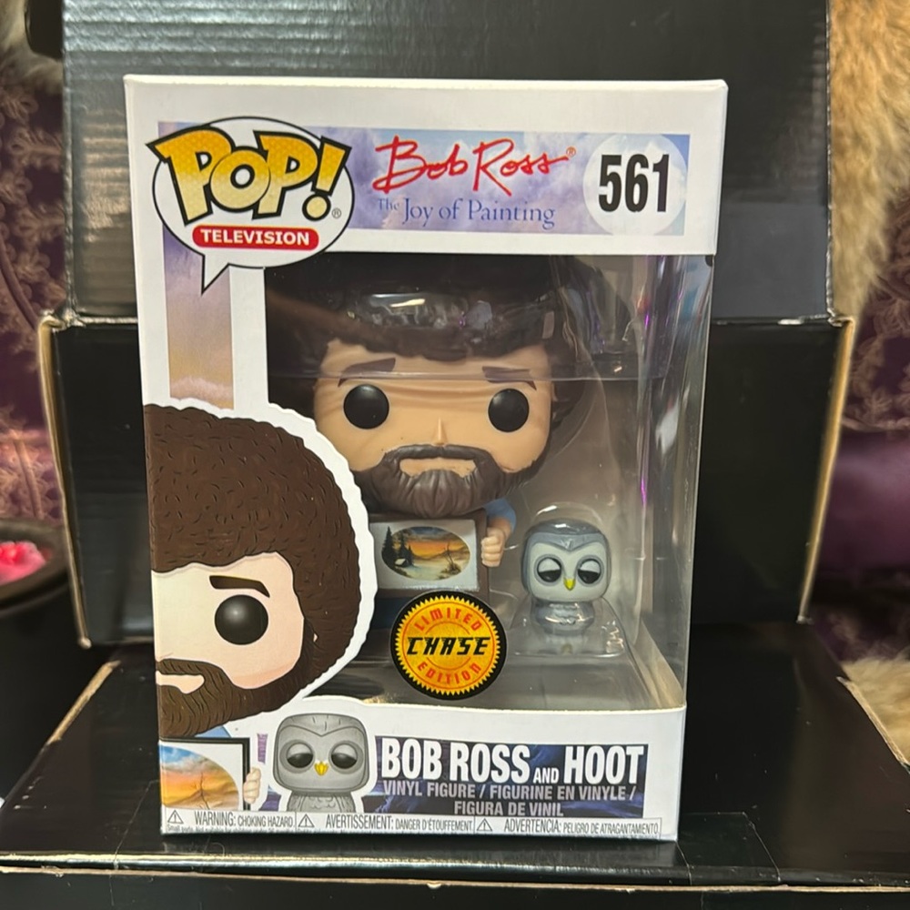 Funk Pop Bob Ross with Hoot Chase
